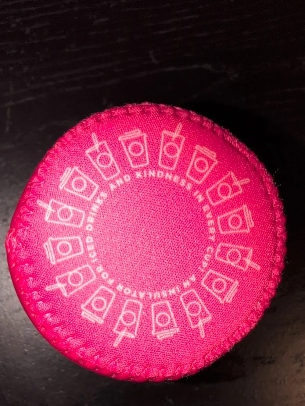 7 Brew Coffee Pink Brewzie Can Cooler Koozie Cultivate Kindness NEW 2026